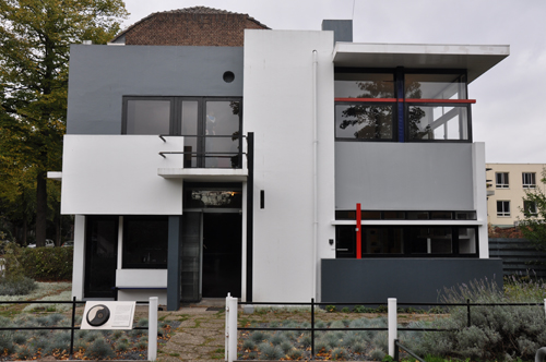 rumah minimalis modern rietveld